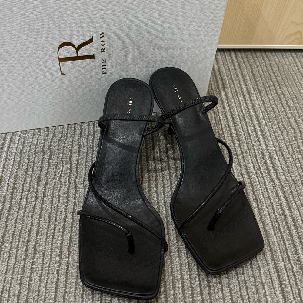 The Row Women's Black Sandals - Picture 2 of 7